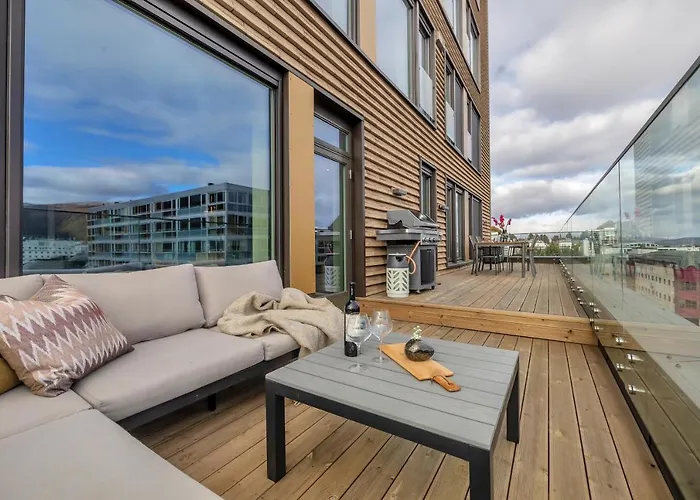 Luxury Downtown With Private Jacuzzi Appartement Tromsø